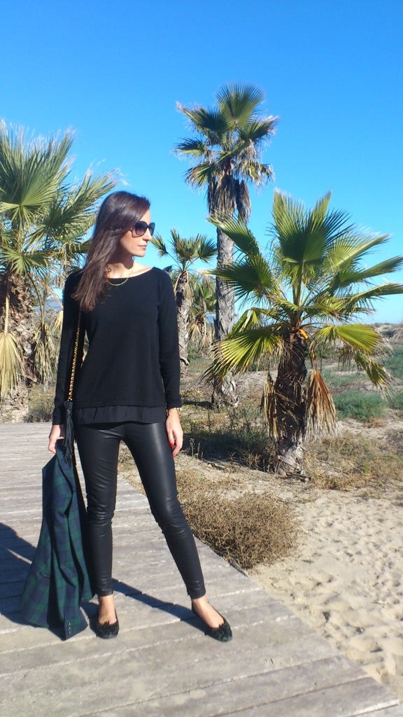 Look of the day…simply black
